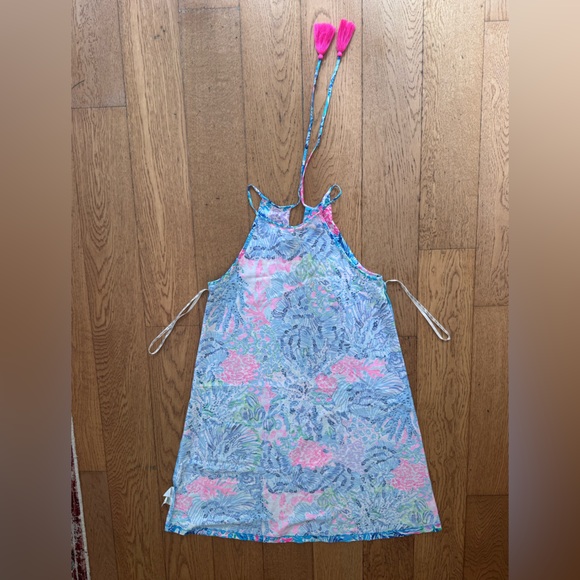 Lilly Pulitzer Margot Swing Dress SZ XS Multi Sink Or Swim - Picture 11 of 14